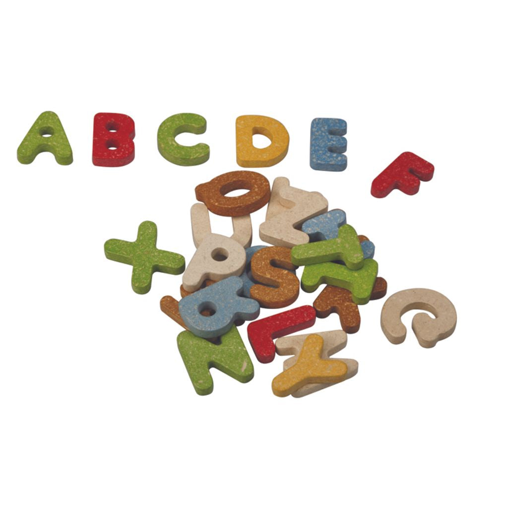 PlanToys Upper Case Alphabet wooden toy