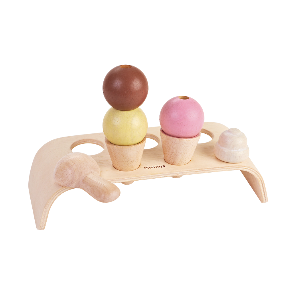 PlanToys Ice Cream Set wooden toy