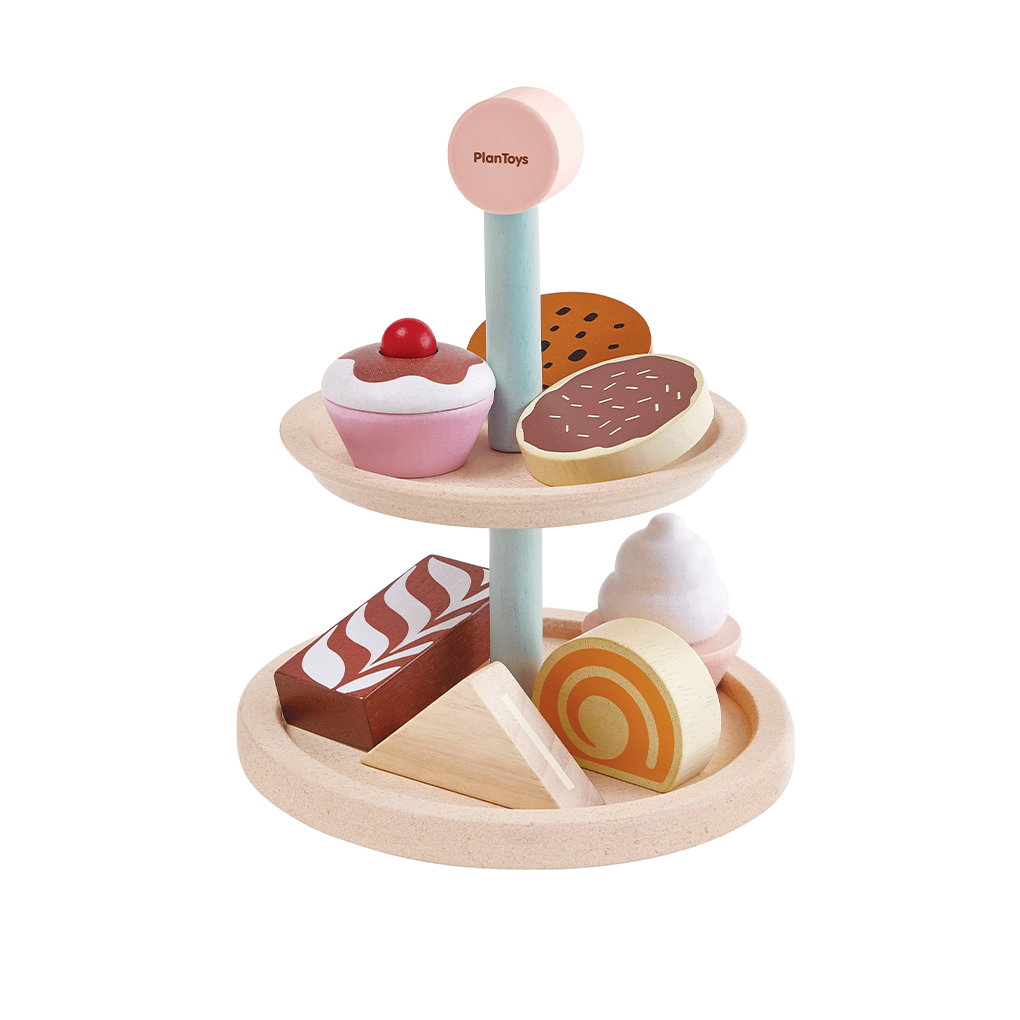 PlanToys Bakery Stand Set wooden toy