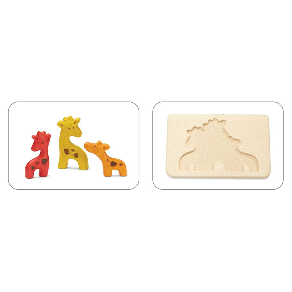 PlanToys Giraffe Puzzle wooden toy