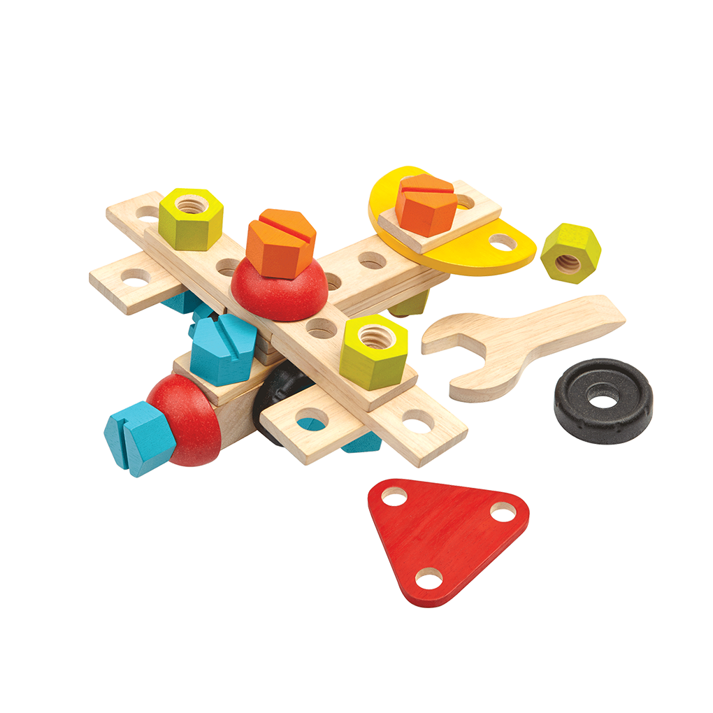 PlanToys Construction Set wooden toy