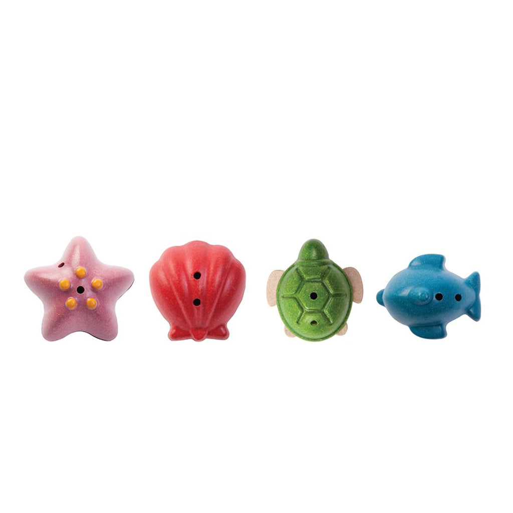 PlanToys Sea Life Bath Set wooden toy