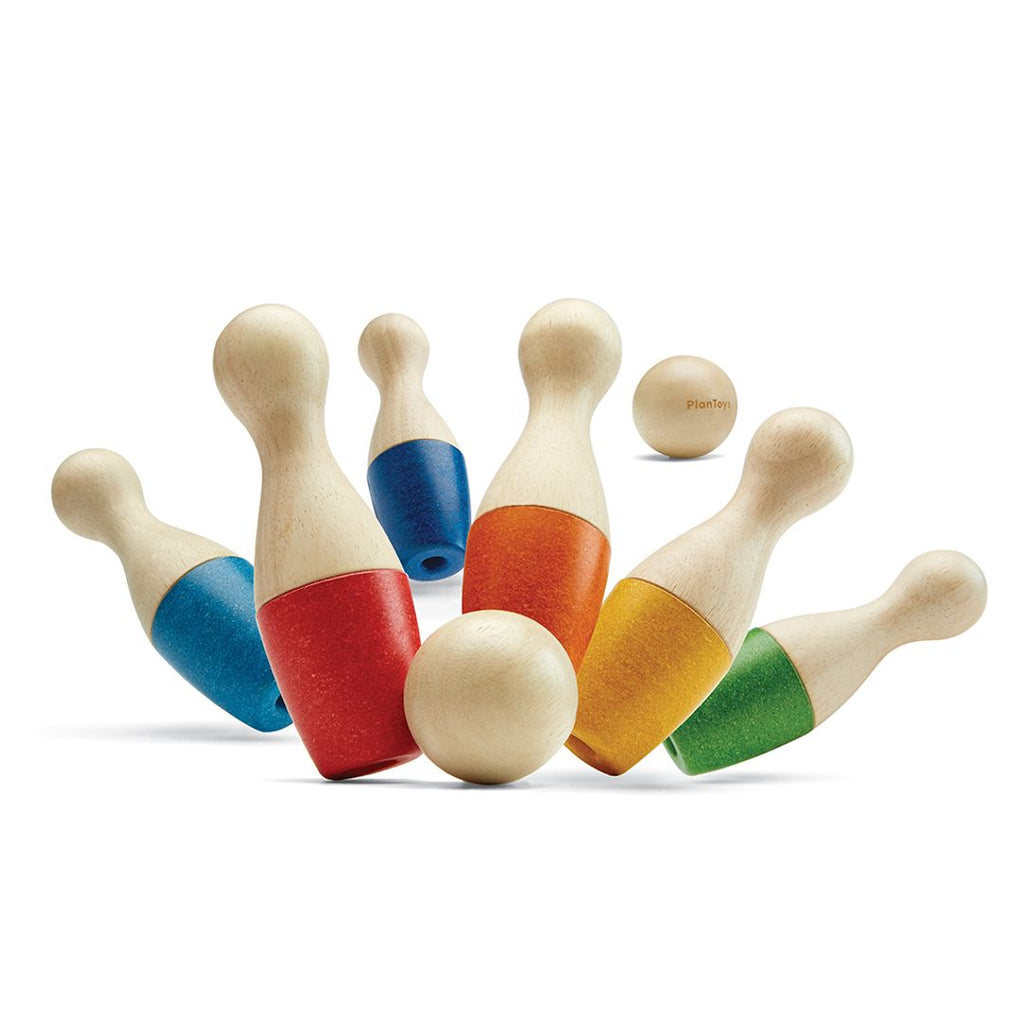 PlanToys Bowling Set wooden toy