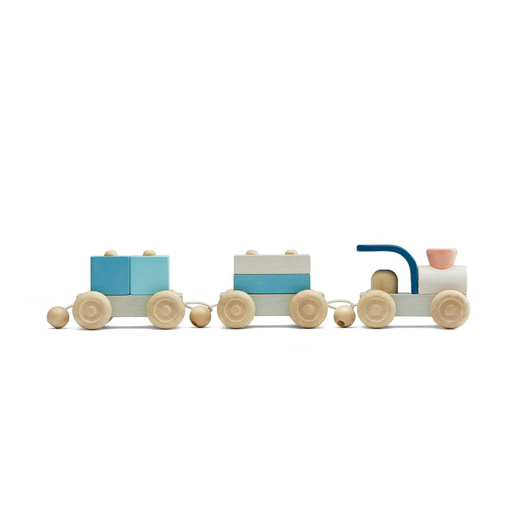 PlanToys orchard Stacking Train Trio wooden toy