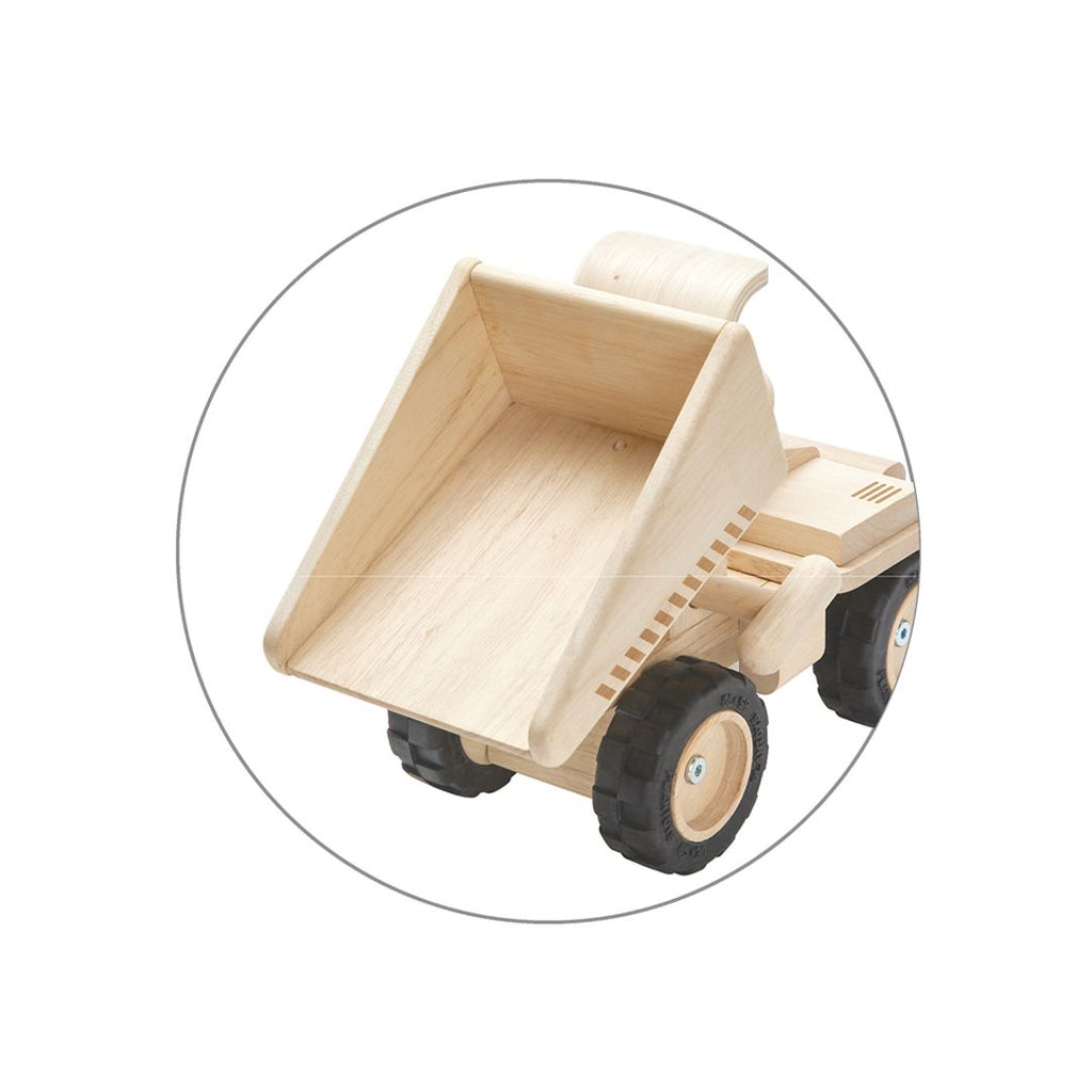 PlanToys natural Dump Truck wooden toy